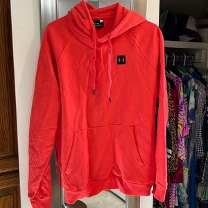 Under Armour Orange Soft Hoodie